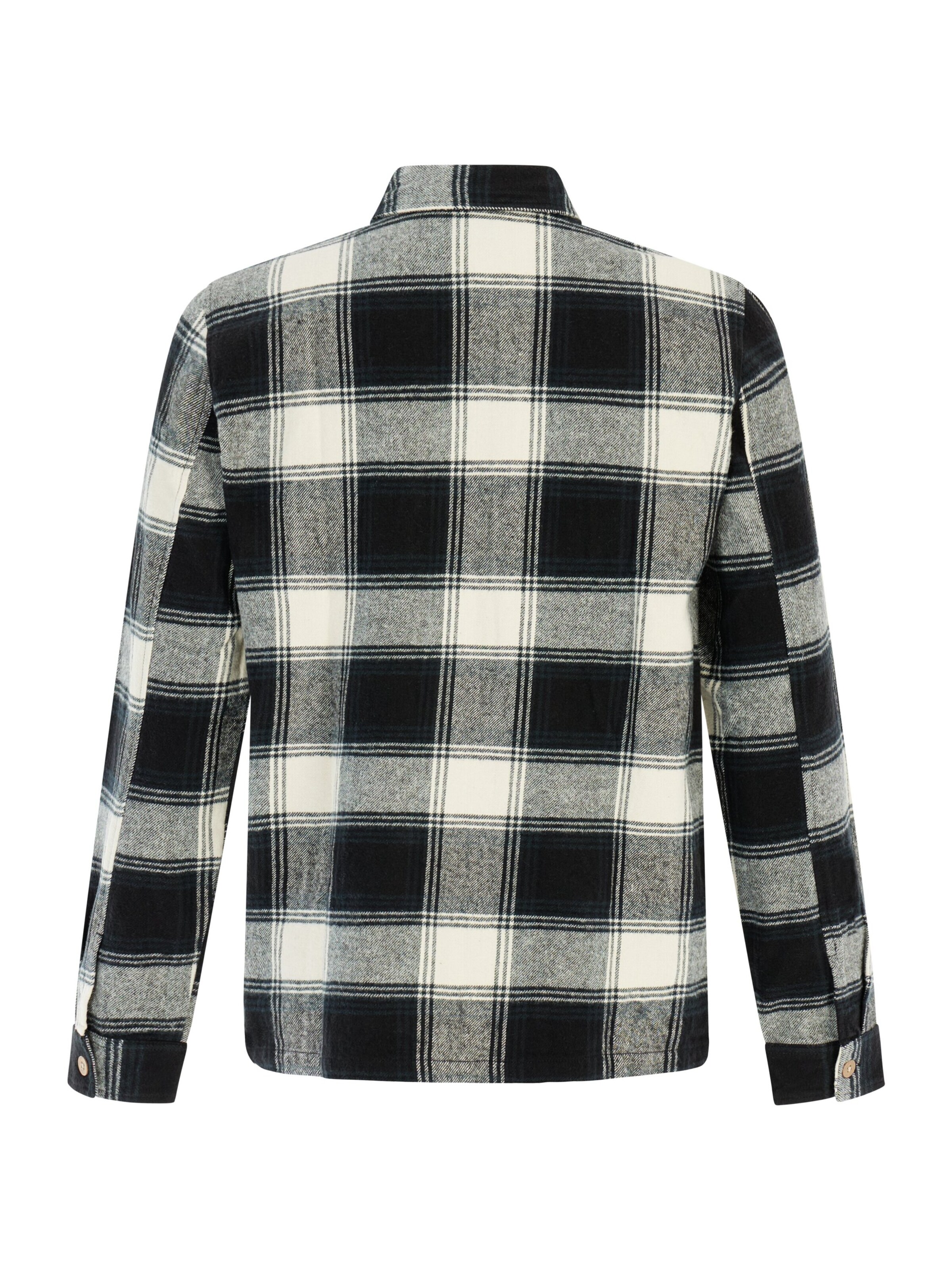 PROTEST Athletic Button Up Shirt 'PRTLunder' in Black