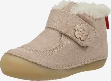 Sneaker di Kickers in beige: frontale