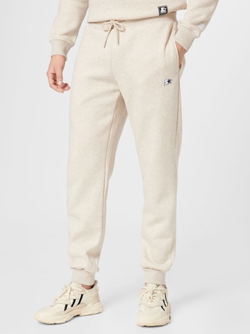 Starter Black Label Tapered Pants 'Essential' in Beige: front