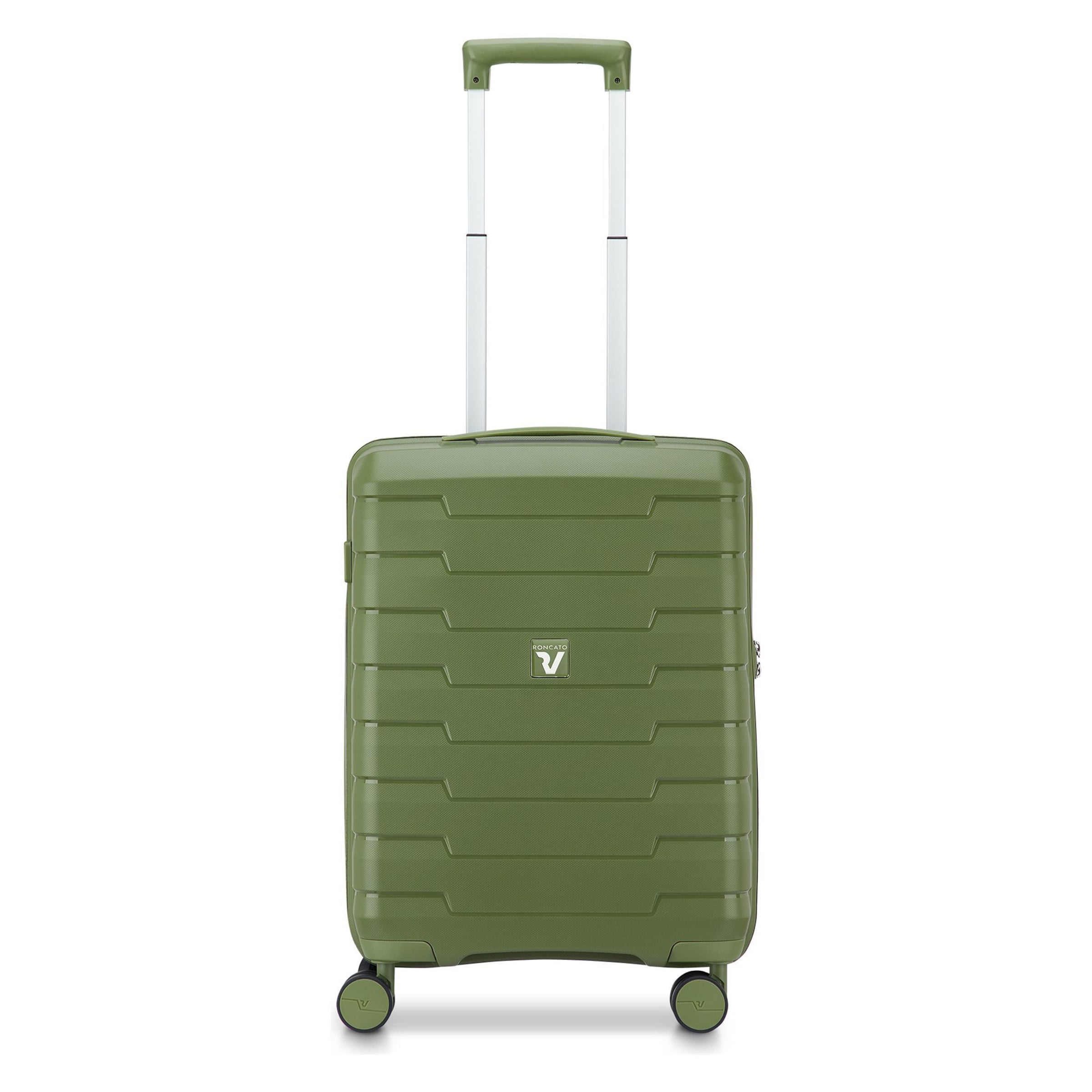 Roncato Trolley 'Skyline 2.0 Neon' in Grün: Vorderseite