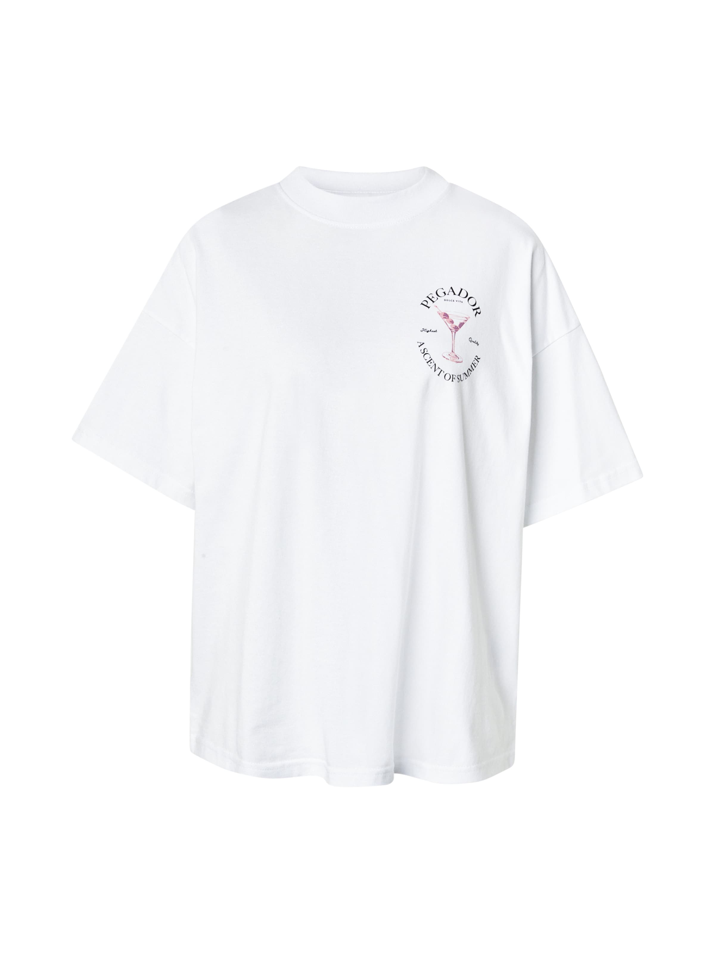 Pegador Avara lõikega särk 'Jorba', värv valge: eest vaates