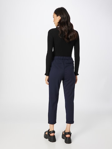 ONLY Regular Pleat-Front Pants 'RITA' in Blue