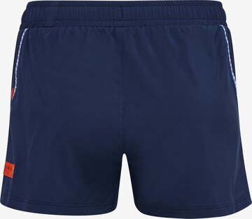 Hummel Regular Sportbroek 'Pro Grid Game' in Blauw: voorkant