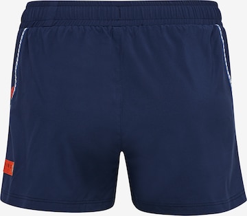 Regular Pantalon de sport 'Pro Grid Game' Hummel en bleu : devant