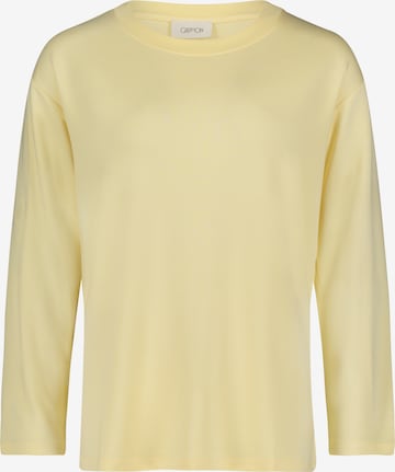 Cartoon Sweatshirt in Yellow: front