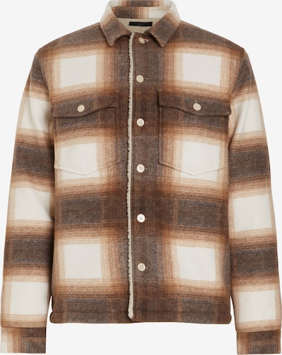 AllSaints Tussenjas 'GRAVITY' in de kleur Beige / Bruin / Lichtbruin / Wit, Productweergave