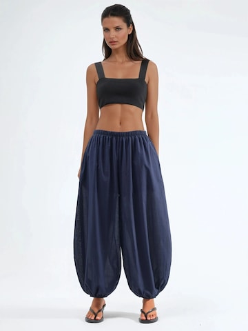 Barrel Pantalon harem Busem en bleu