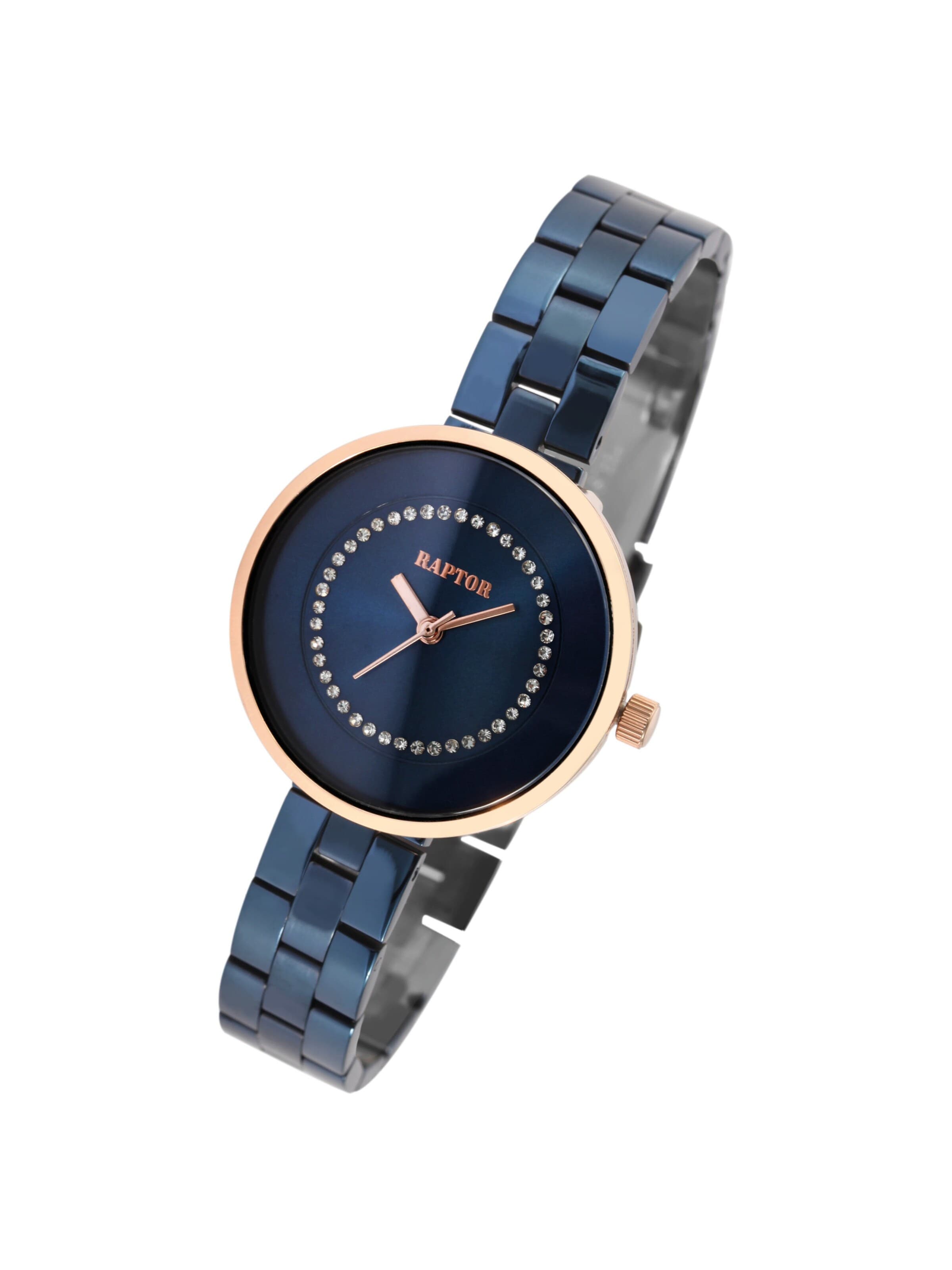 Raptor Analog Watch 'Medina, 3 ATM' in Blue: front