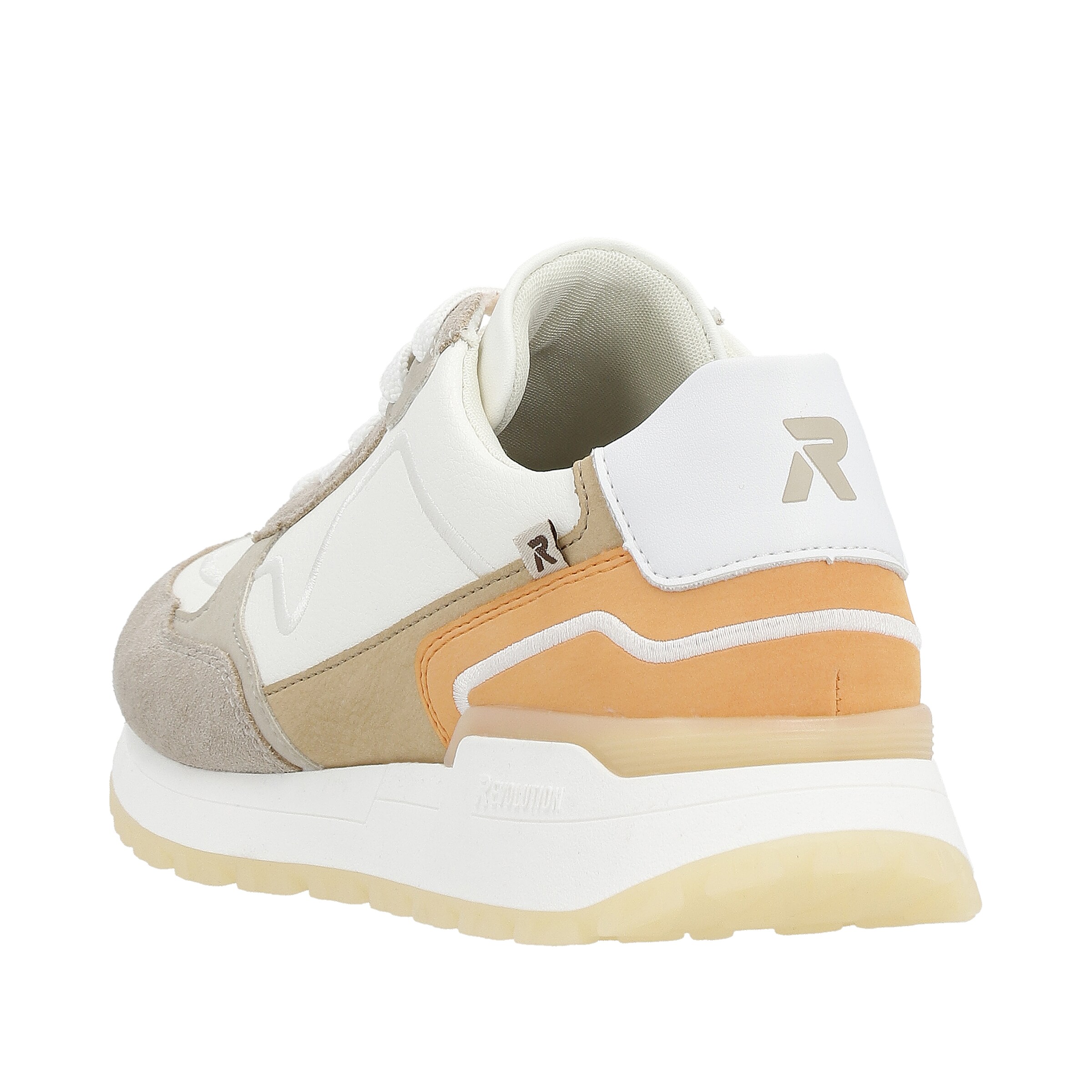 Baskets basses Rieker Sport en blanc