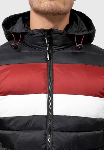 INDICODE JEANS Winterjas 'Hampshire' in Zwart