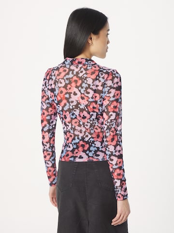 Monki Blouse in Red