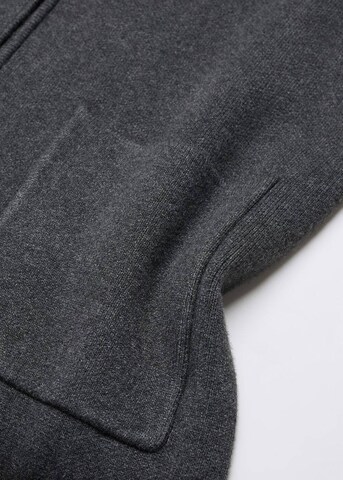MANGO Knit Cardigan 'ringo' in Grey