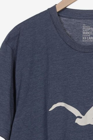 Cleptomanicx Shirt in XXL in Blue