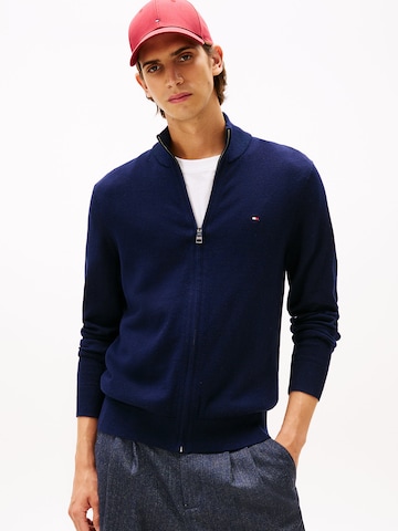TOMMY HILFIGER Вязаная кофта в Синий: спереди