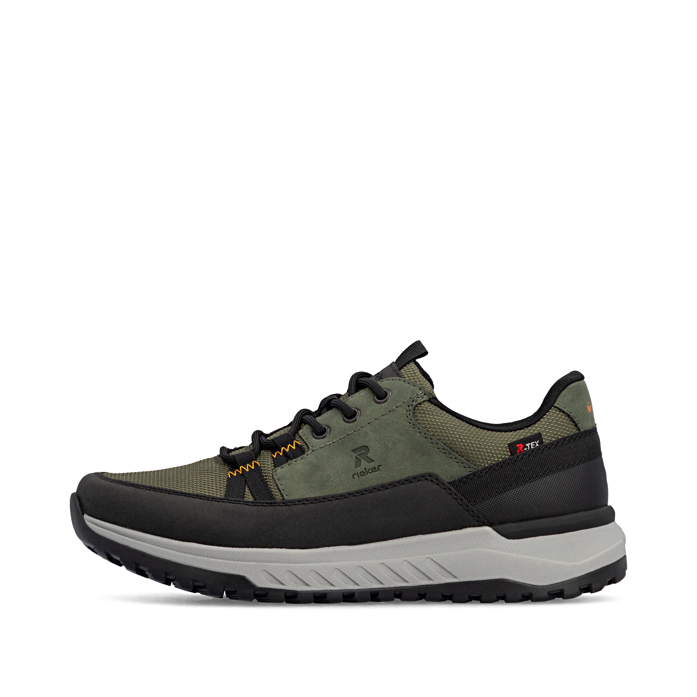 Baskets basses Rieker en vert