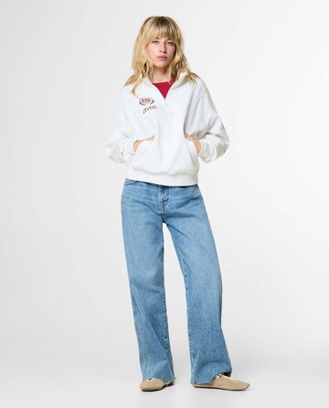 Sweat-shirt Red Bull Racing x Pepe Jeans en blanc