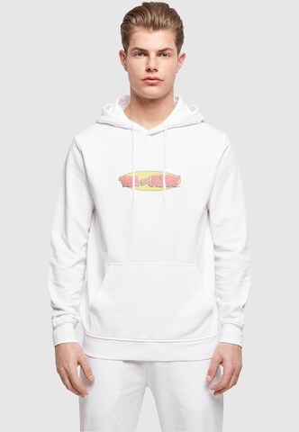 ABSOLUTE CULT Sweatshirt 'Tom and Jerry-Inline' in White: front