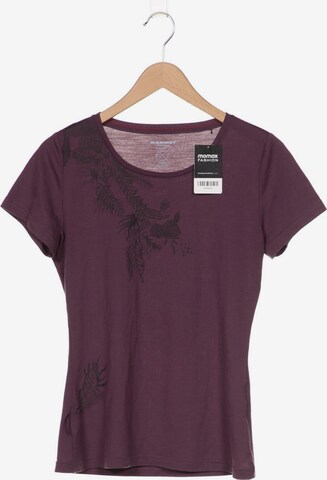 MAMMUT T-Shirt S in Lila: predná strana