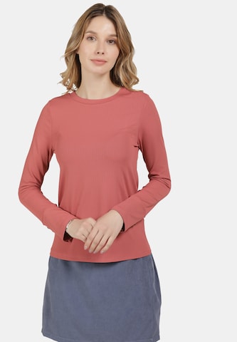 usha BLUE LABEL Shirt in Roze: voorkant