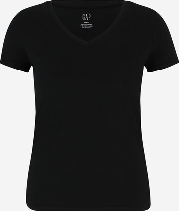 Gap Petite Shirt in Black: front