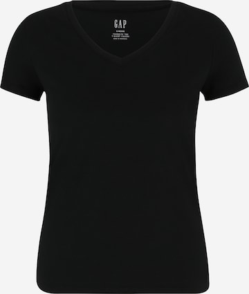 Gap Petite - Camiseta en negro: frente