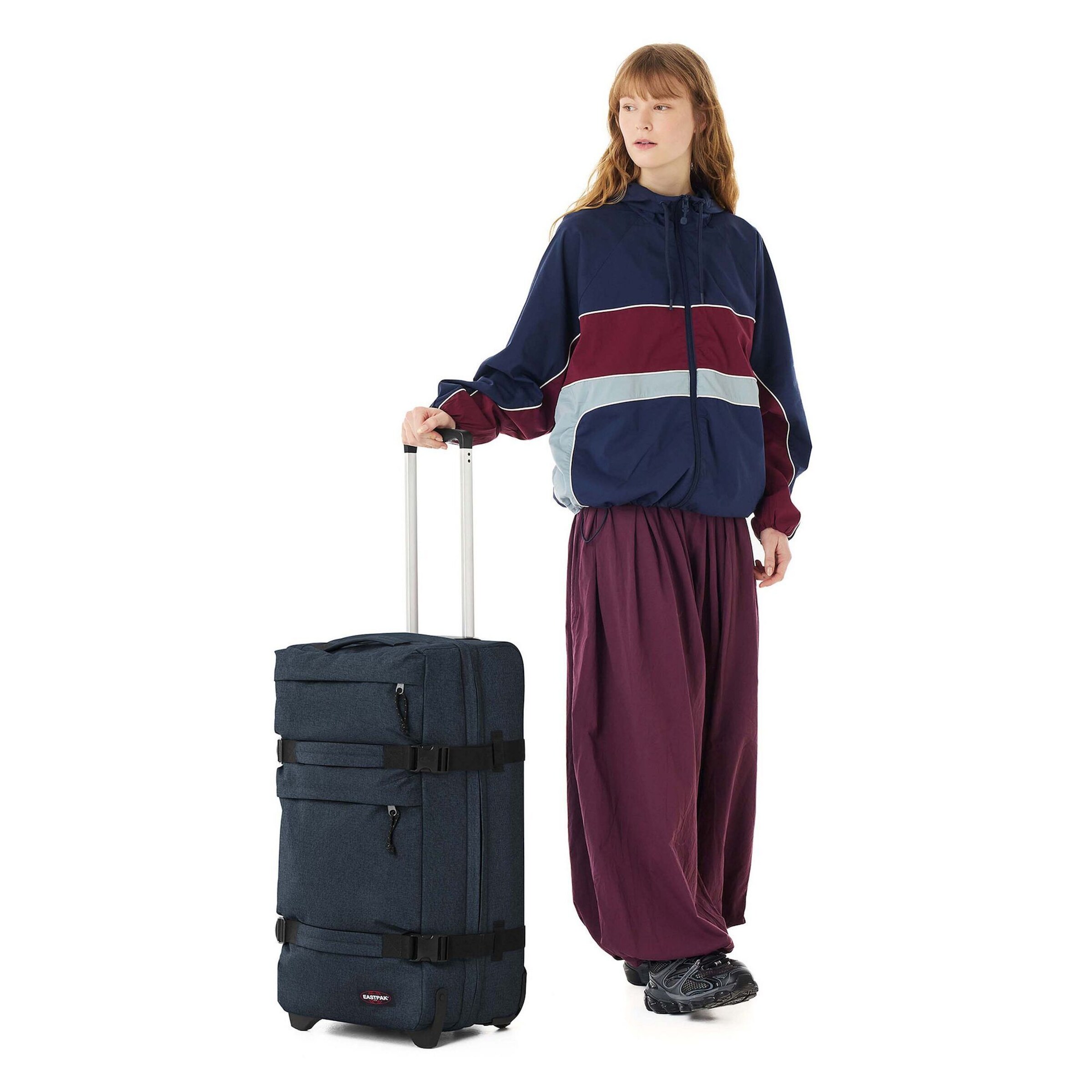 EASTPAK Trolley 'Transit'R' in Blauw: voorkant