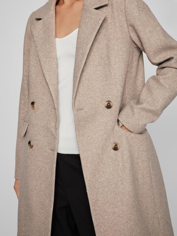 VILA Between-seasons coat in Brown