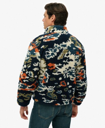 Veste en polaire Superdry en bleu