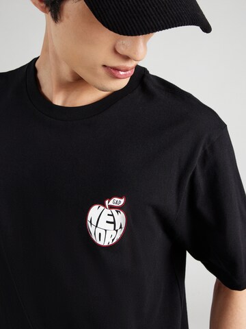 GAP T-Shirt in Schwarz