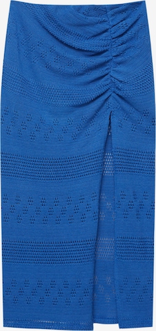 Pull&Bear Skirt in Blue: front