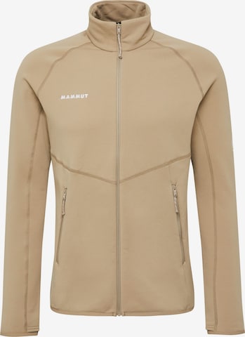 MAMMUT Fleecejacke ‘Aconcagua ML’ in Braun: Vorderseite