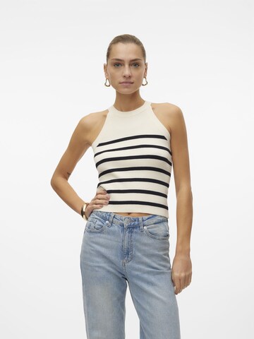 Tops en tricot 'SABA' VERO MODA en beige