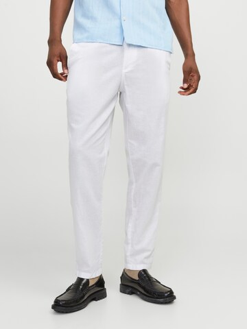 JACK & JONES Szabványos Chino nadrág 'Ace Summer' - fehér: elől