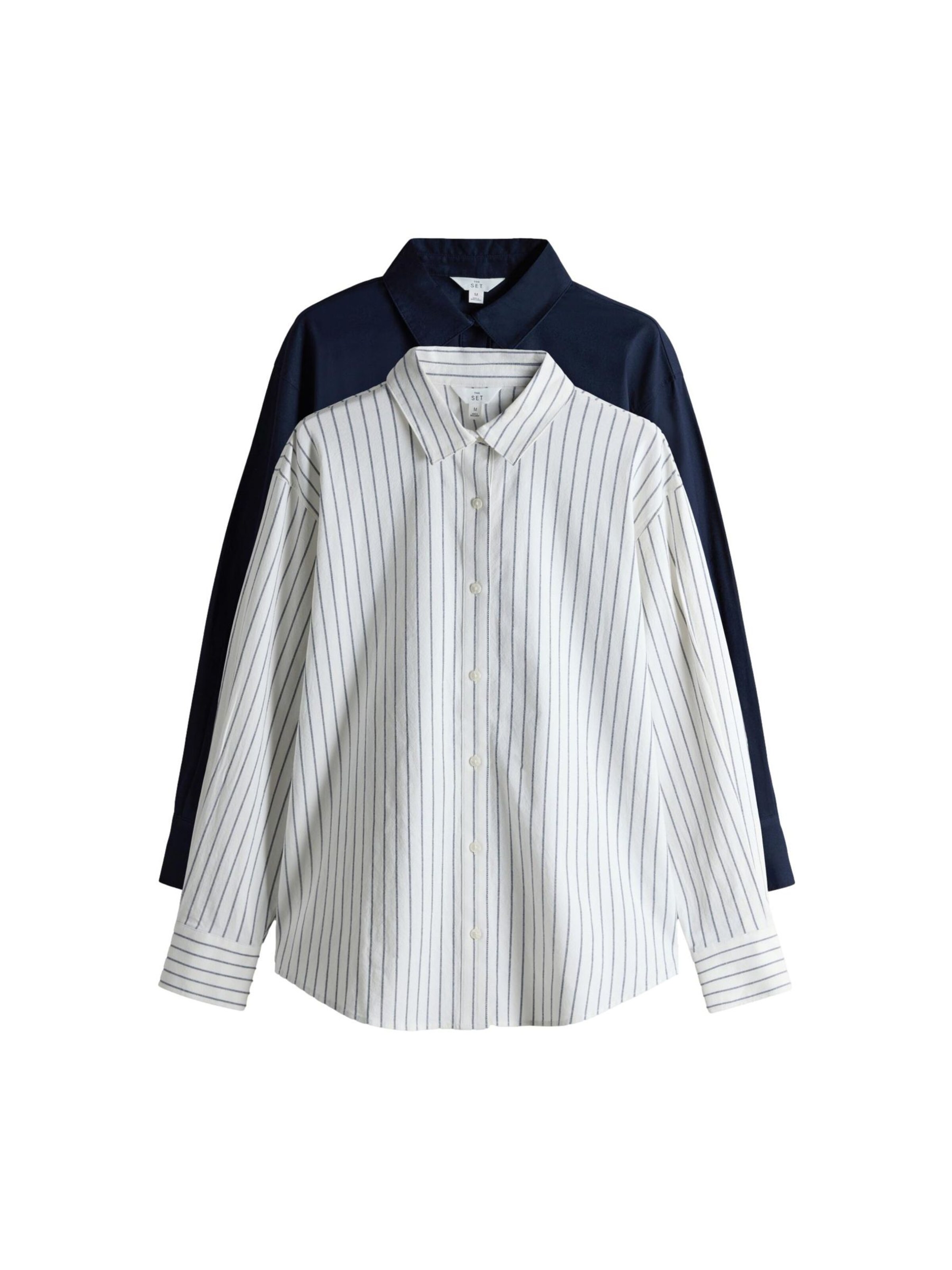 The Set Blúzka - námornícka modrá / biela, Produkt