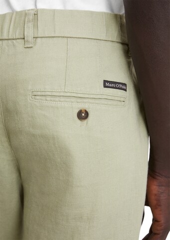 Marc O'Polo Tapered Broek in Groen