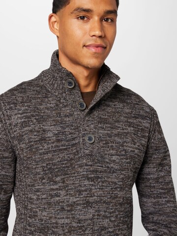 Petrol Industries Sweater in Brown