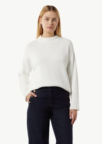 COMMA Sweater in White: front