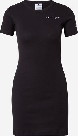 Champion Authentic Athletic Apparel Dress in Black: front