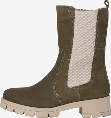 Tamaris Comfort Ankle Boots in Green