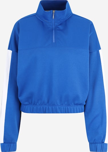 Karo Kauer Sweatshirt in blau / weiß, Produktansicht