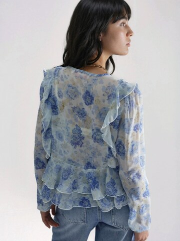 Hiccup Bluse in Blau