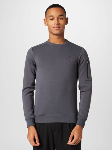 Le Temps Des Cerises Sweatshirt 'LASTE' in Grey: front