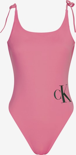 Calvin Klein Swimwear Maillot de bain en rose / noir, Vue avec produit