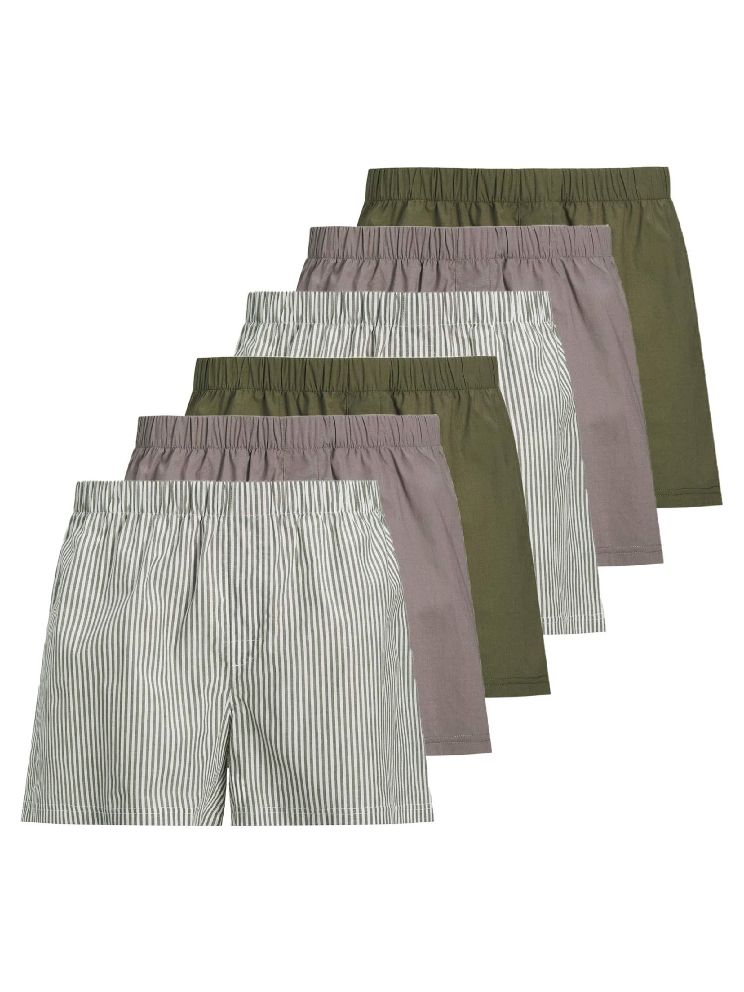 JACK & JONES Boxershorts 'Milano' in Groen: voorkant