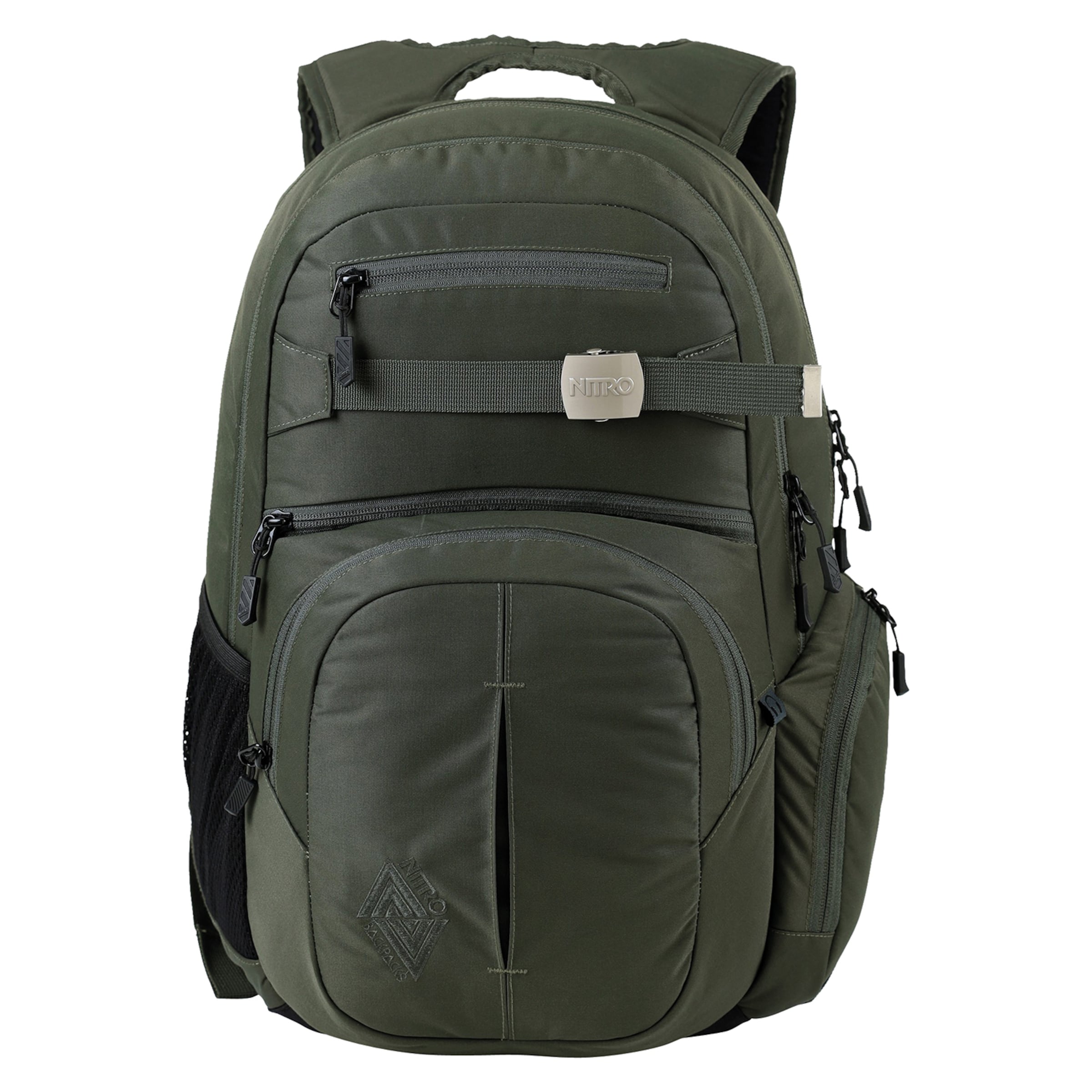 NitroBags Backpack 'Hero' in Grey: front