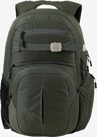 NitroBags Rucksack 'Hero' in Grau: predná strana