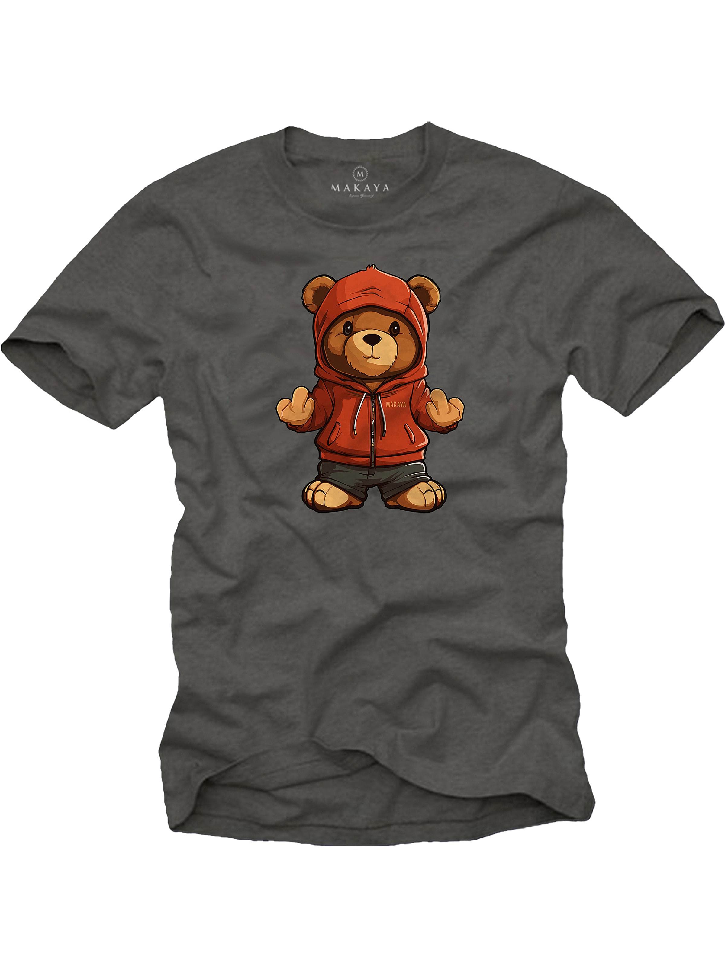 MAKAYA Shirt in Grey: front