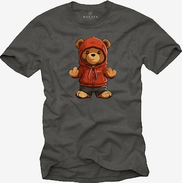 MAKAYA Shirt in Grey: front