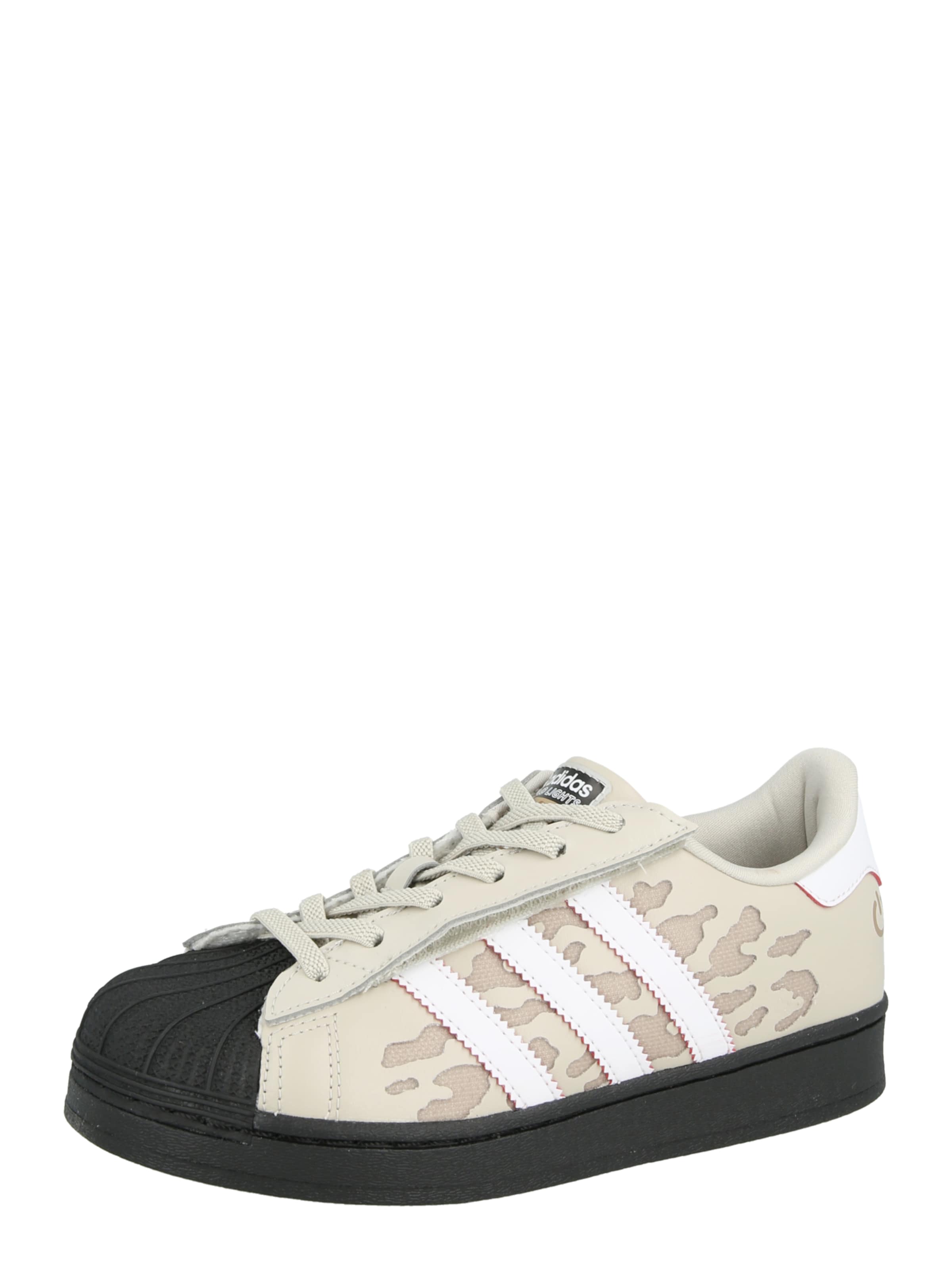 ADIDAS ORIGINALS Sneakersy 'SUPERSTAR' w kolorze szary: przód