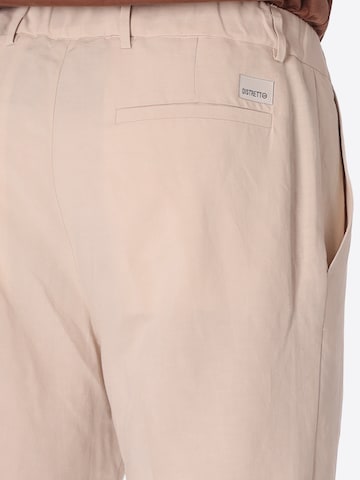 Loosefit Pantaloni con piega frontale 'Alloro' di Distretto12 in beige